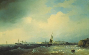 Ivan Aivazovsky sveaborg Seascape Oil Paintings